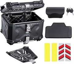 Baúles traseros para moto con parrilla de aluminio
