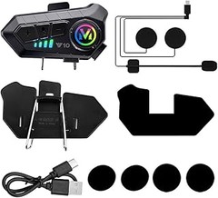 Intercomunicadores bluetooth para casco de moto con control por voz