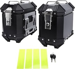 Comparativa de las mejores maletas laterales rígidas de aluminio para viajes en moto