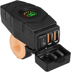 Cargadores USB para moto con manillar para scooters