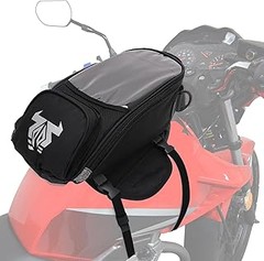 Bolsas sobredepósito para moto de ruta con correas