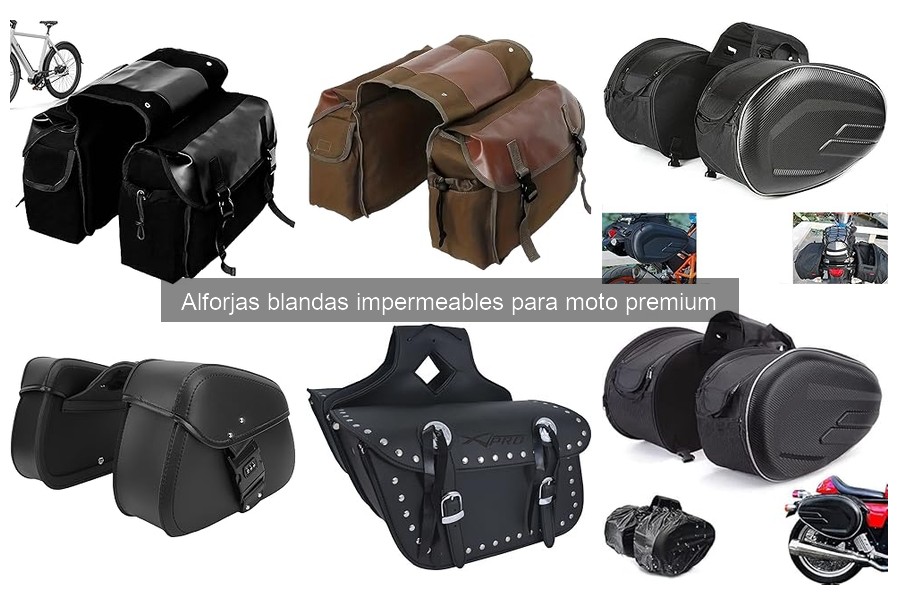 Alforjas Blandas Impermeables para Moto: Características y Beneficios