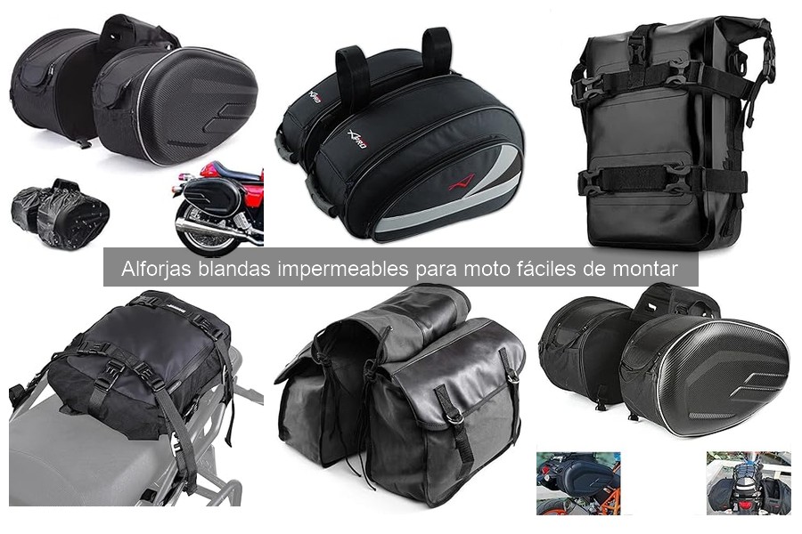 Alforjas Blandas Impermeables para Moto: Definición y Ventajas