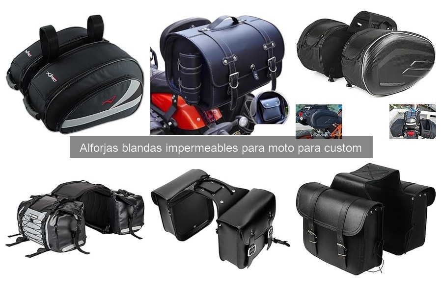 Alforjas Blandas Impermeables para Moto: Todo lo que Debes Saber