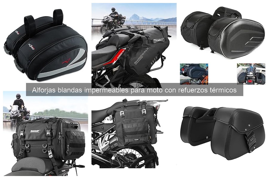 Beneficios de Alforjas Blandas Impermeables para Moto