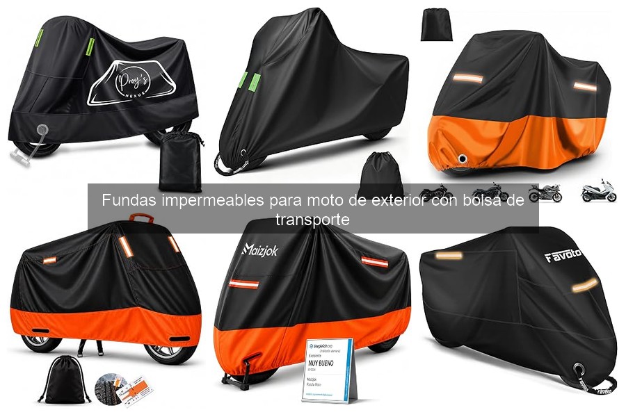 Beneficios de las fundas impermeables para moto de exterior