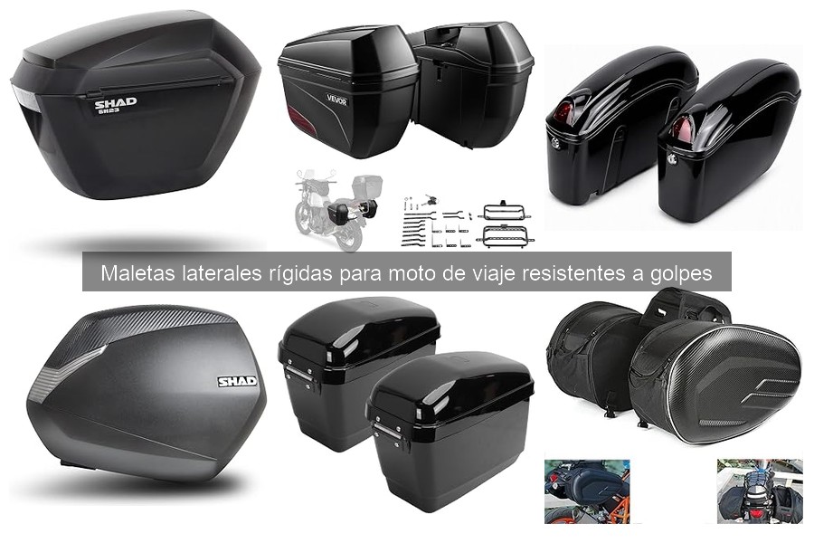 Beneficios de las maletas laterales rígidas para moto en 2026