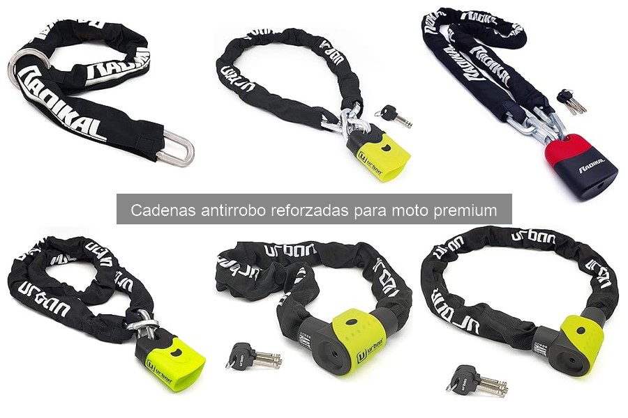Cadenas Antirrobo Reforzadas para Moto Premium: ¿Qué Son?