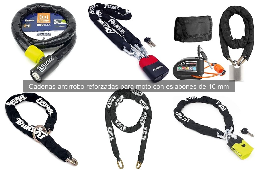 Cadenas Antirrobo Reforzadas para Moto: ¿Qué Son y Ventajas?
