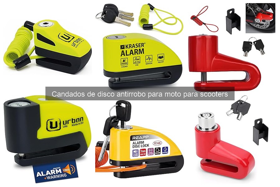 Candado de disco antirrobo para moto: qué es y sus ventajas