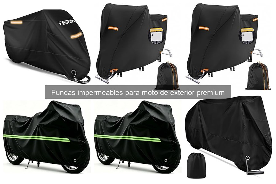 Características clave de fundas impermeables para moto premium
