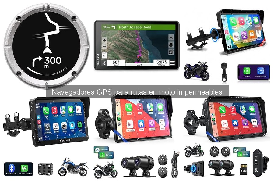 Características de un Navegador GPS Impermeable para Motos