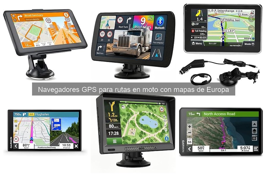 Características esenciales de navegadores GPS para moto