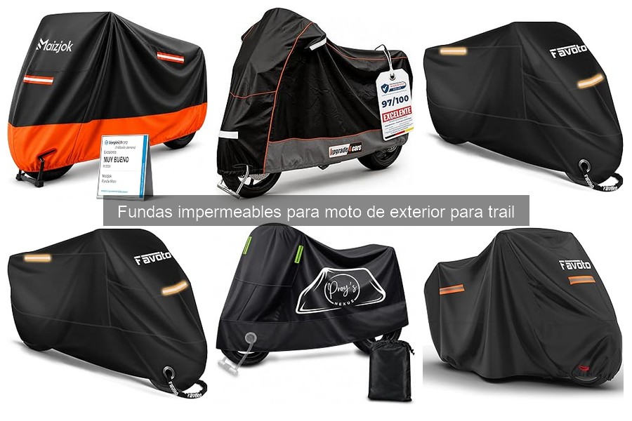 Características Fundas Impermeables para Moto de Exterior