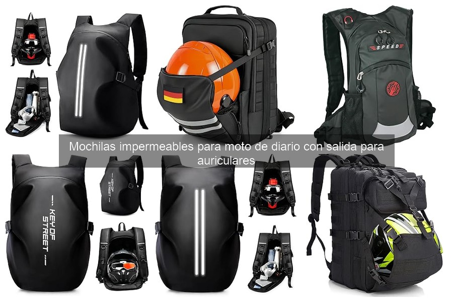 Cómo cuidar tu mochila impermeable para moto de diario