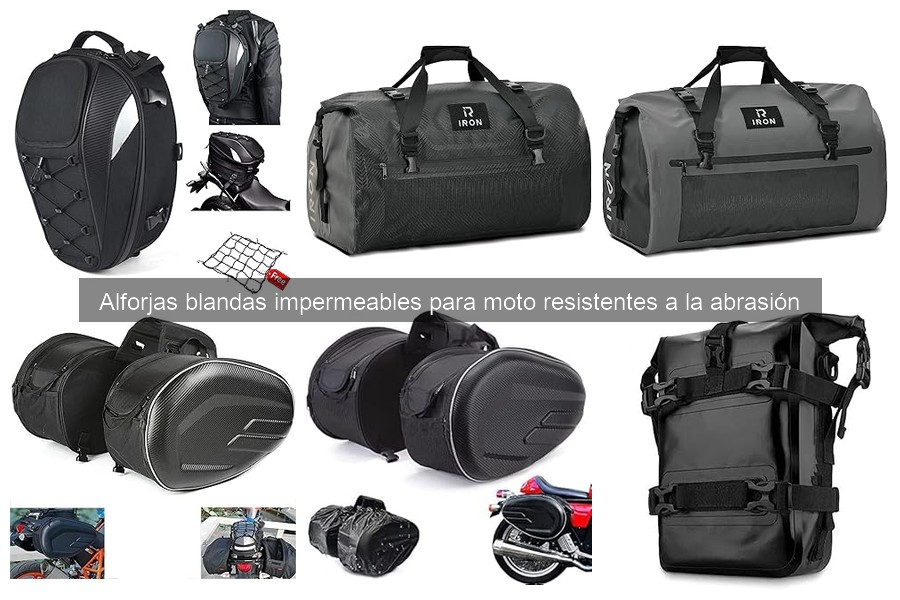 Cómo elegir alforjas blandas impermeables para moto