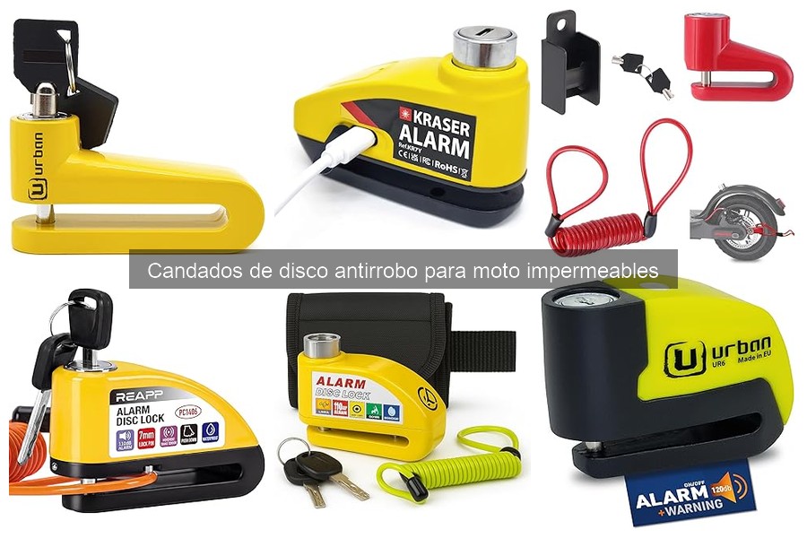 Cómo elegir el mejor candado de disco antirrobo impermeable