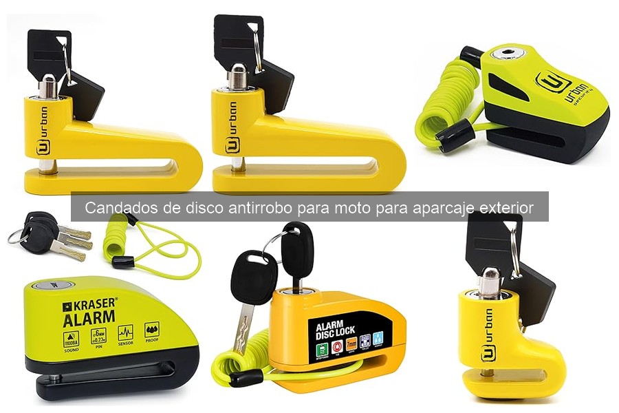 Cómo elegir el mejor candado de disco antirrobo para moto