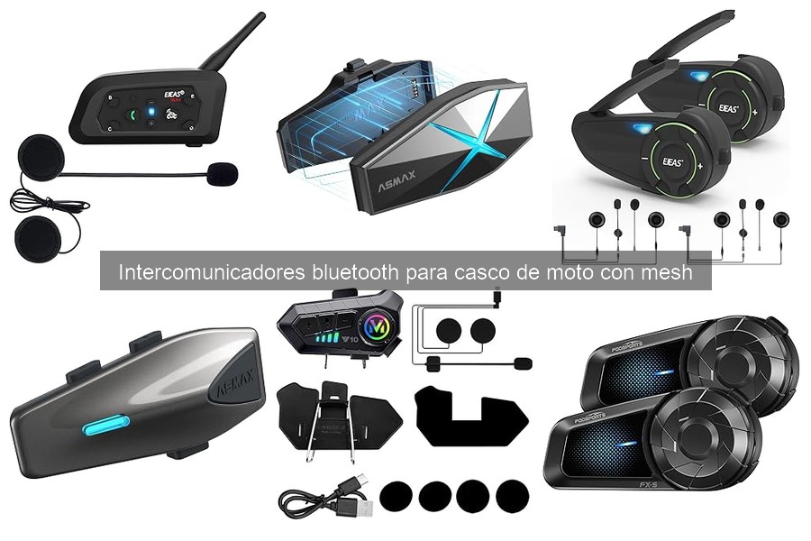 Cómo elegir el mejor intercomunicador bluetooth para casco de moto