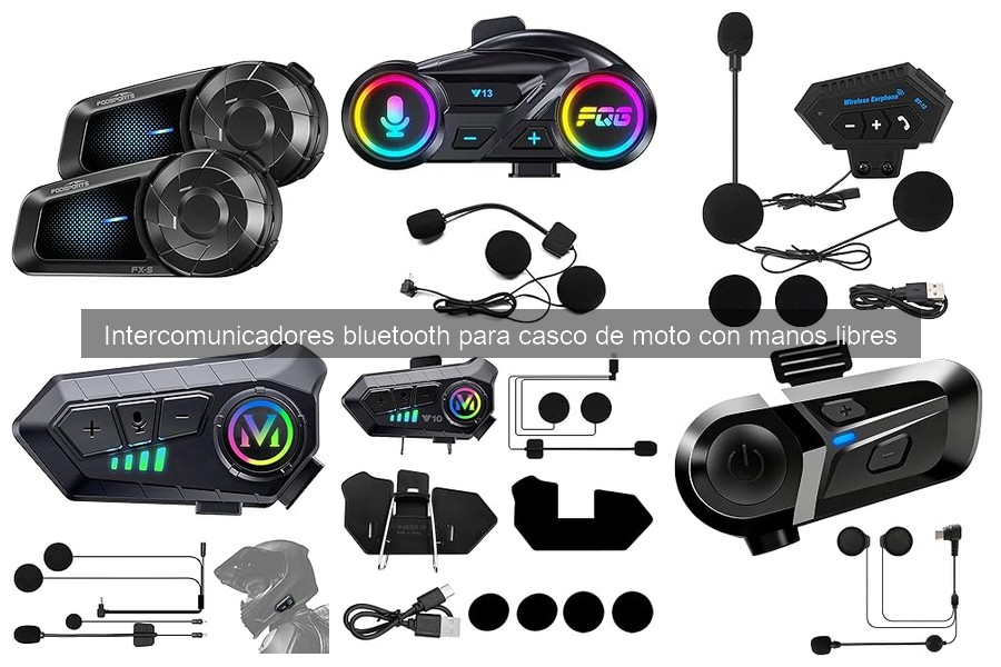 Cómo elegir el mejor intercomunicador bluetooth para casco