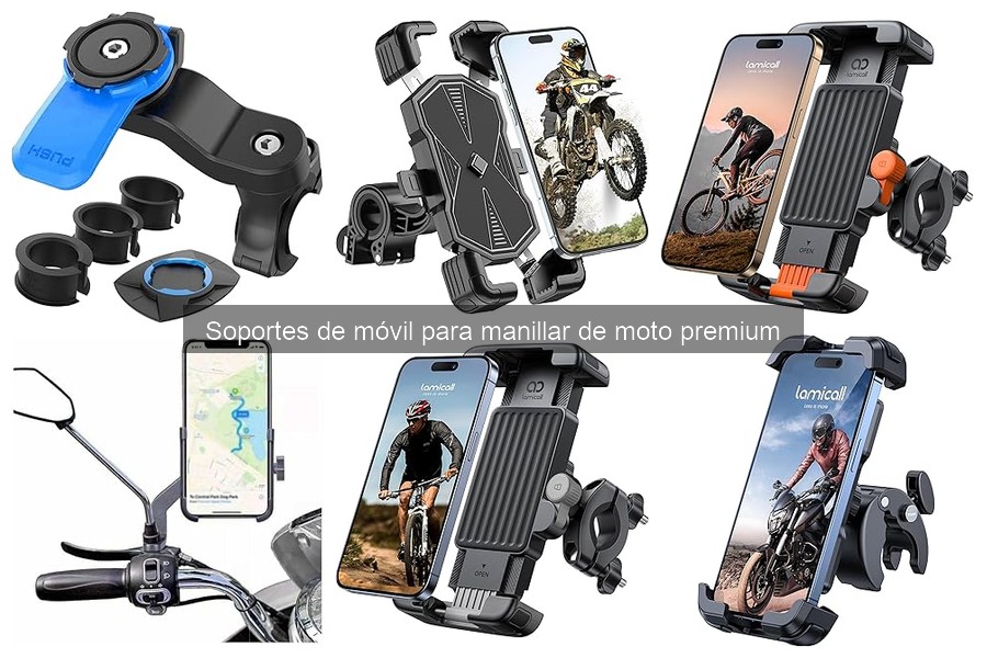 Cómo elegir el mejor soporte de móvil para manillar de moto