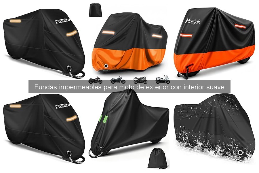 Cómo elegir la funda impermeable adecuada para tu moto