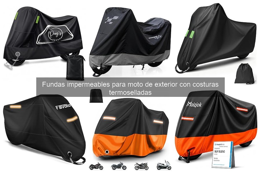 Cómo elegir la funda impermeable para moto adecuada