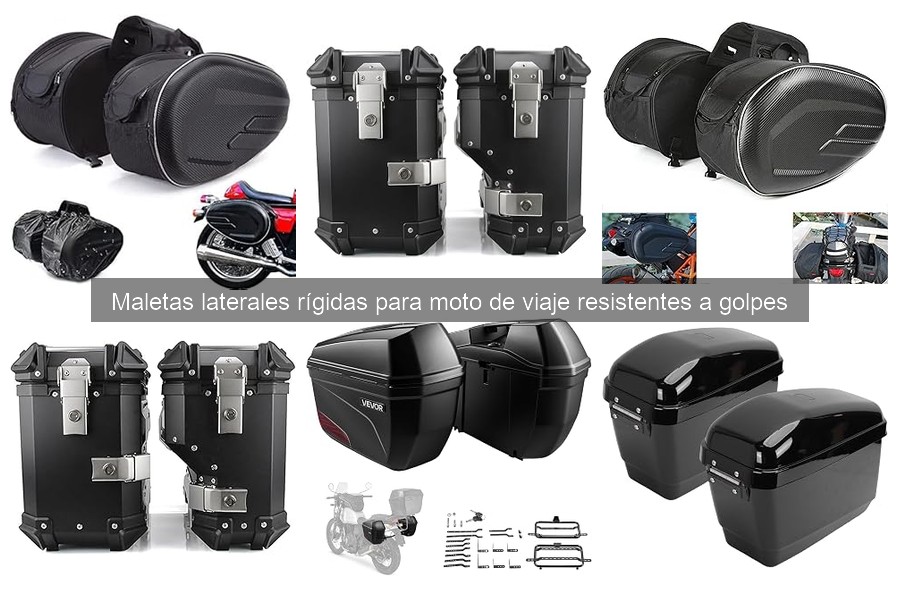 Cómo elegir la maleta lateral rígida ideal para tu moto