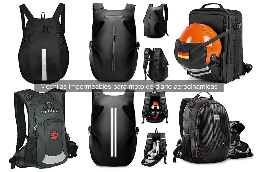 Cómo elegir la mochila impermeable para moto perfecta