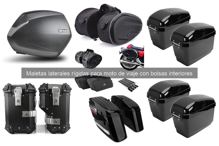 Cómo elegir las mejores maletas laterales rígidas para moto