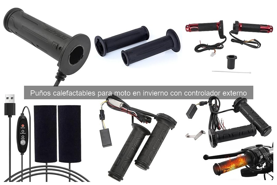 Cómo instalar puños calefactables para moto en invierno