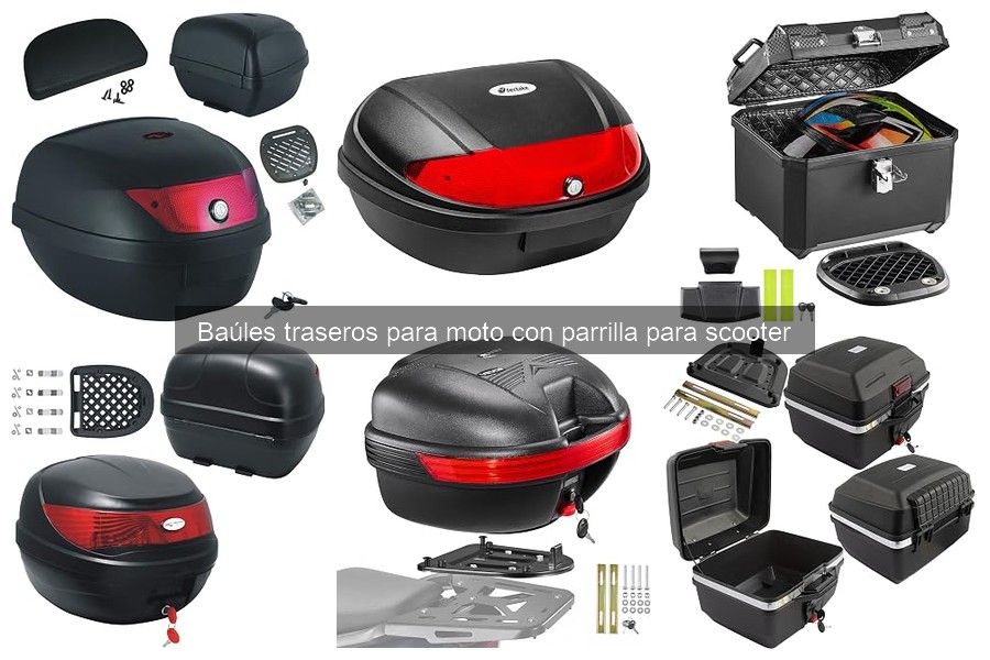 Cómo instalar un baúl trasero en tu scooter fácilmente
