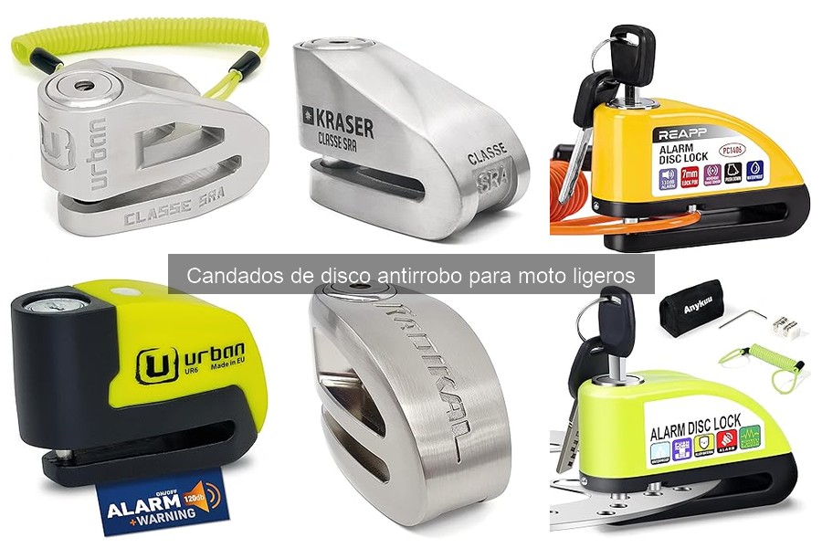 Cómo instalar un candado de disco antirrobo en tu moto ligera