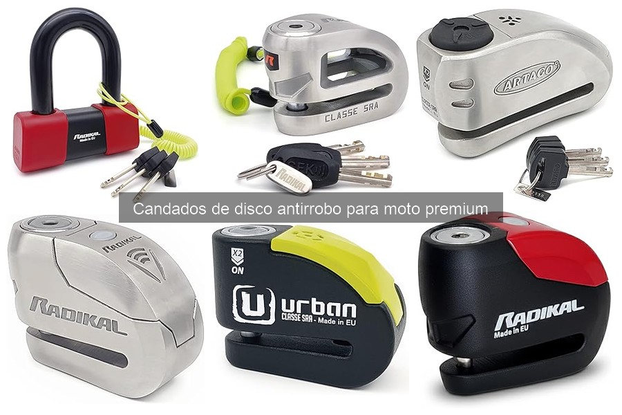 Cómo instalar un candado de disco antirrobo para moto