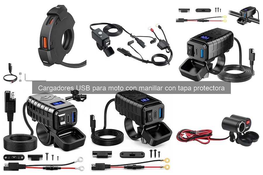 Cómo instalar un cargador USB con tapa en tu moto