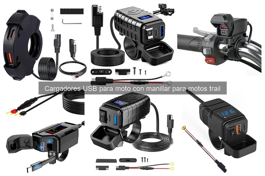 Cómo Instalar un Cargador USB en el Manillar de tu Moto Trail