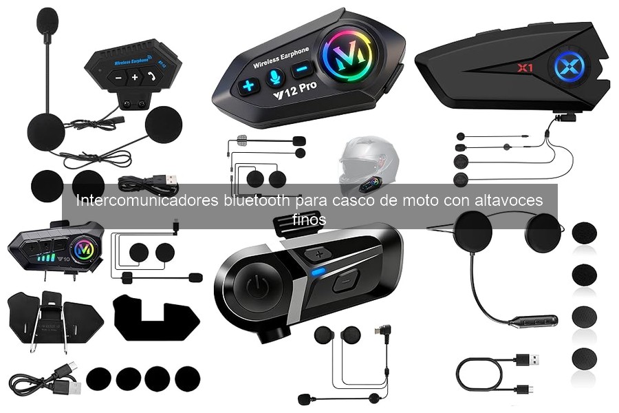 Cómo instalar un intercomunicador bluetooth en tu casco de moto