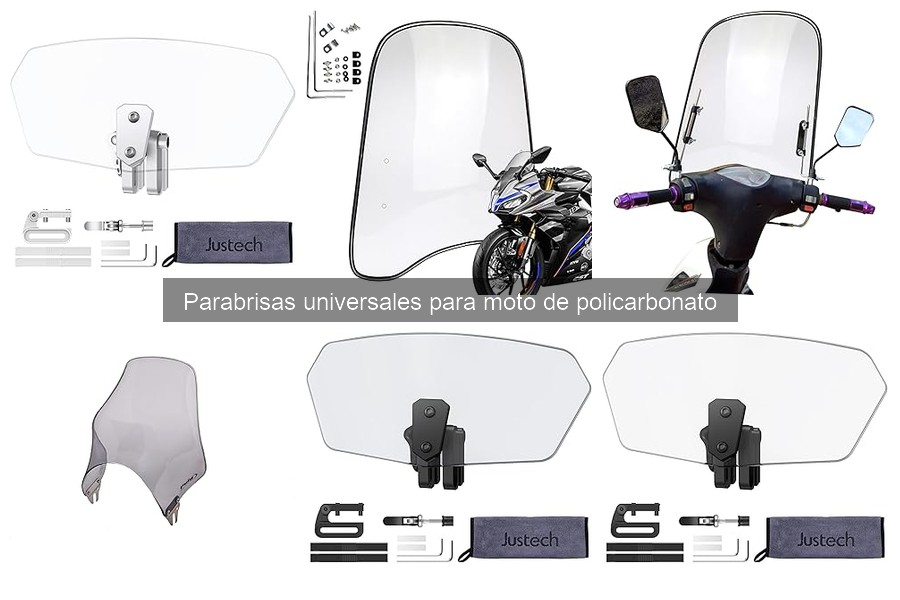 Cómo Instalar un Parabrisas Universal de Policarbonato en Moto
