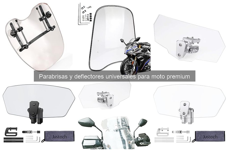 Cómo instalar un parabrisas universal en tu moto