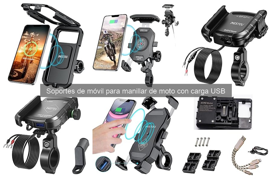 Cómo instalar un soporte de móvil con carga USB en tu moto