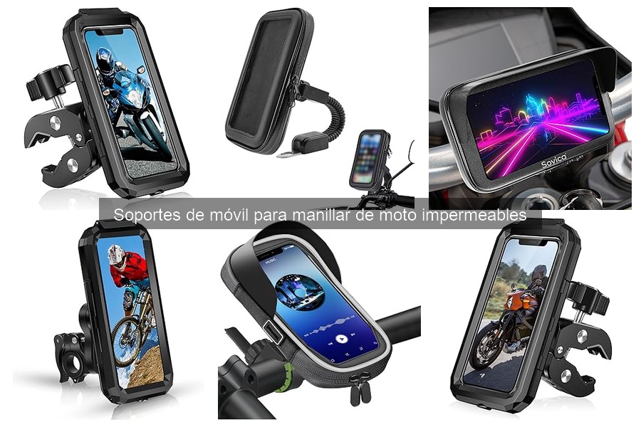 Cómo instalar un soporte de móvil impermeable en tu moto