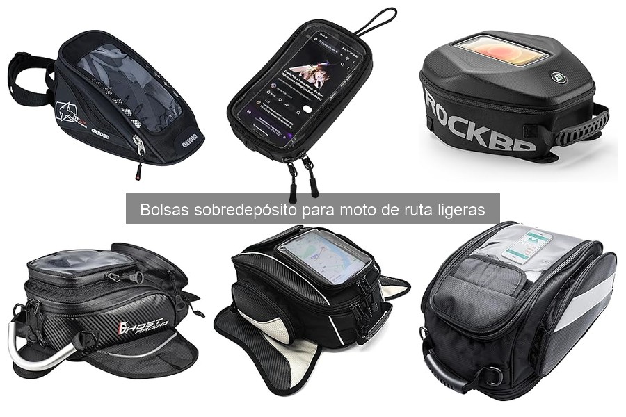 Cómo instalar una bolsa sobredepósito en tu moto correctamente