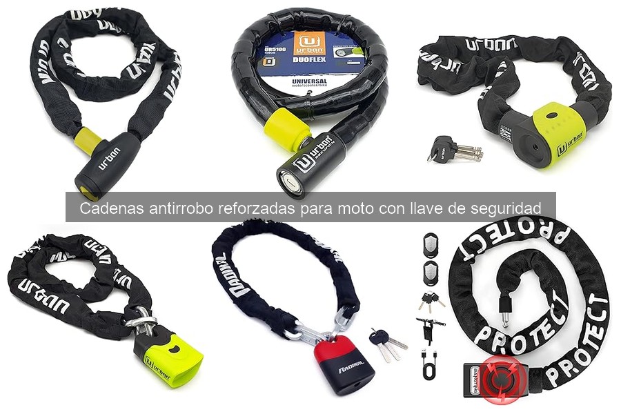Cómo instalar una cadena antirrobo en tu moto correctamente