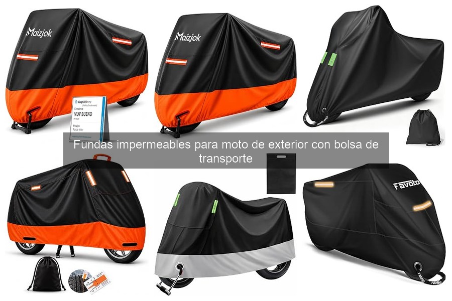 Cómo instalar una funda impermeable para moto fácilmente