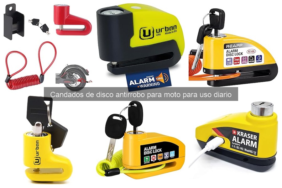 Cómo instalar y usar un candado de disco antirrobo para moto