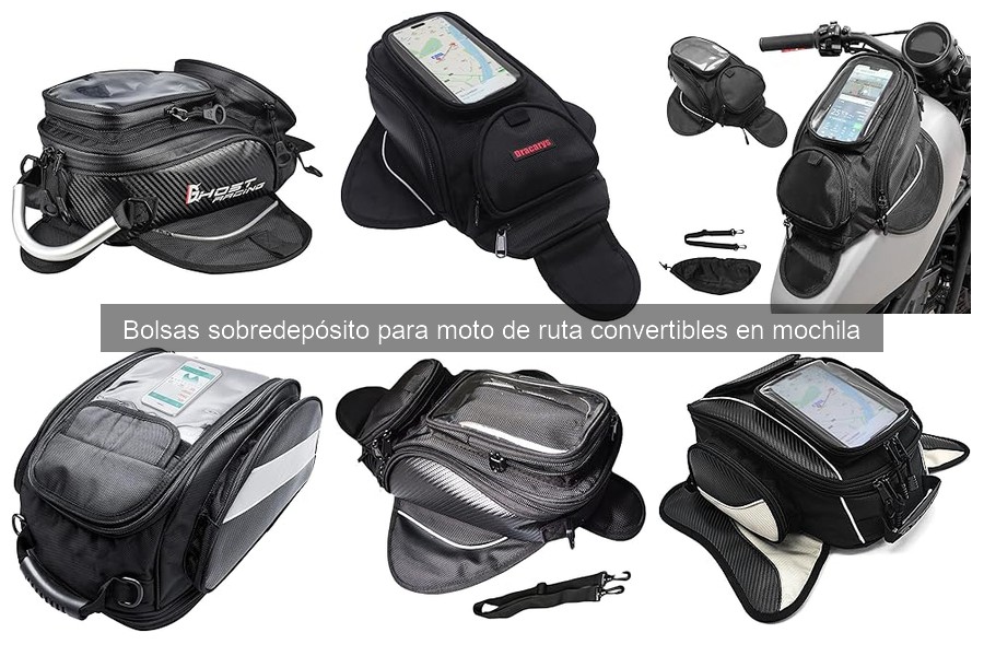 Cómo instalar y usar una bolsa sobredepósito convertible en mochila