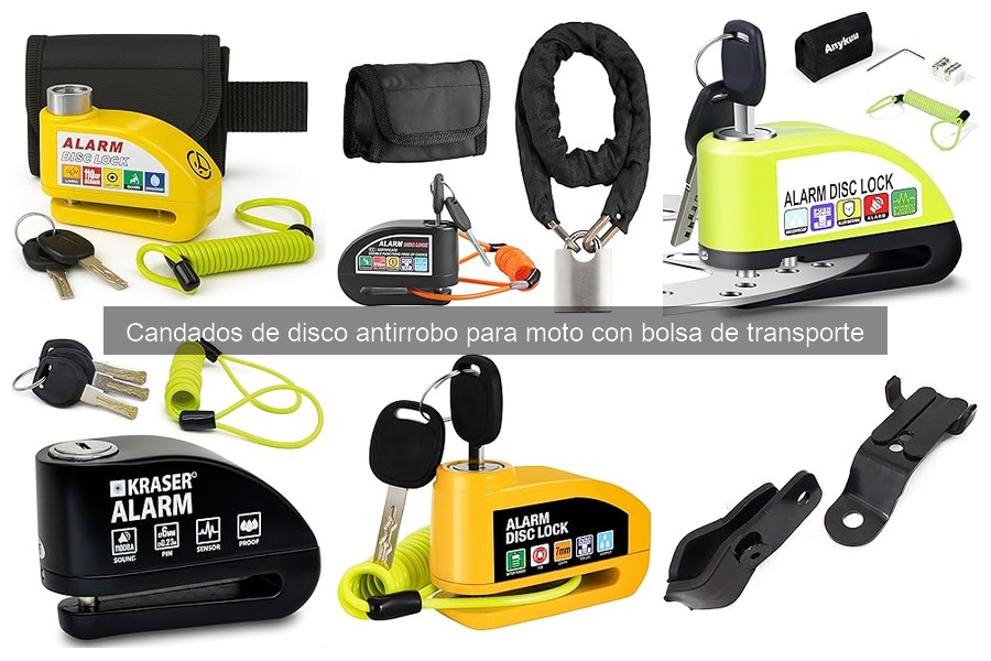 Cómo usar y mantener un candado de disco antirrobo para moto