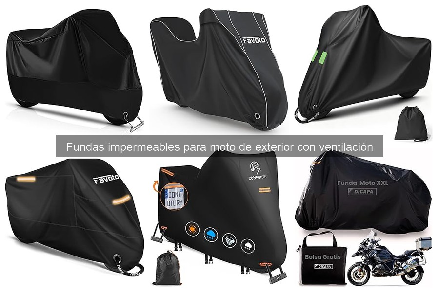 Comparativa de Fundas Impermeables para Moto con Ventilación