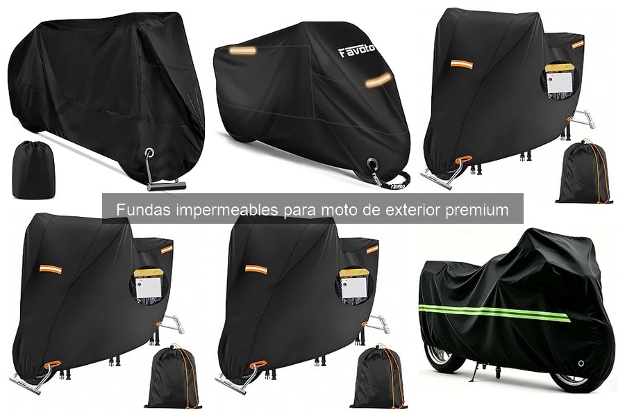 Comparativa de Fundas Impermeables para Moto de Exterior