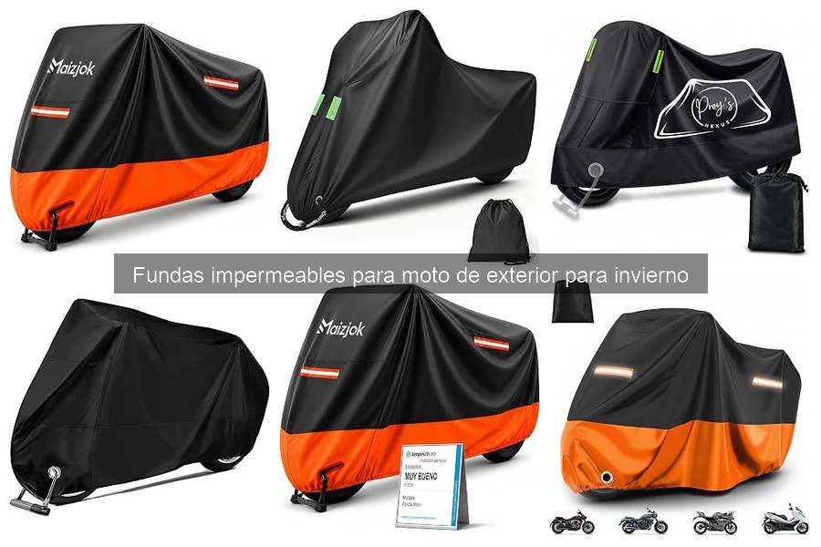Comparativa de Fundas Impermeables para Moto en Invierno